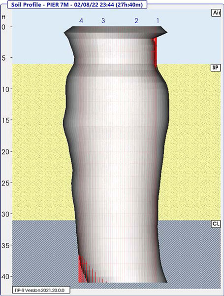 27幼时40分桩身概括3D模型图,热法桩身齐全性测试